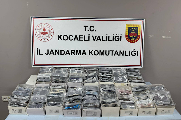 Kocaeli’de kaçakçılık operasyonu