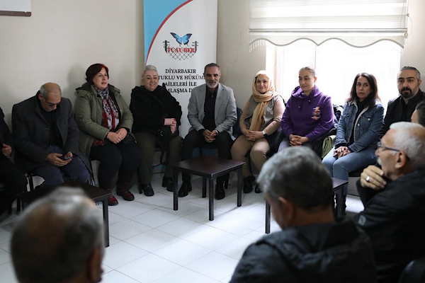 Kayapınar’da İnsan Hakları Günü kapsamında dernekler ziyaret edildi