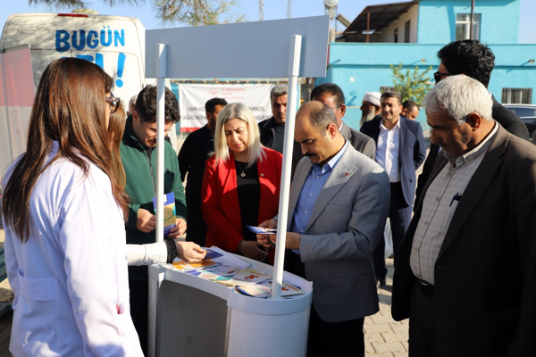 Akçakale’de sağlık tarama etkinliği gerçekleştirildi
