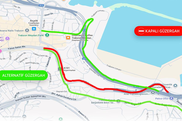 Büyükşehir’den sürücülere yol kapatma uyarısı