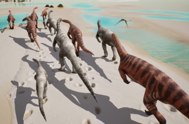 İtalya’da bir dağda binlerce dinozor ayak izi bulundu