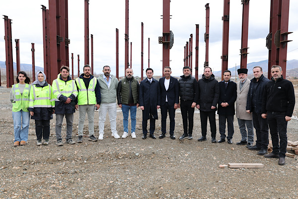 Tokat’ta Yeni Yeşil Küçük Sanayi Sitesi inşaatı devam ediyor