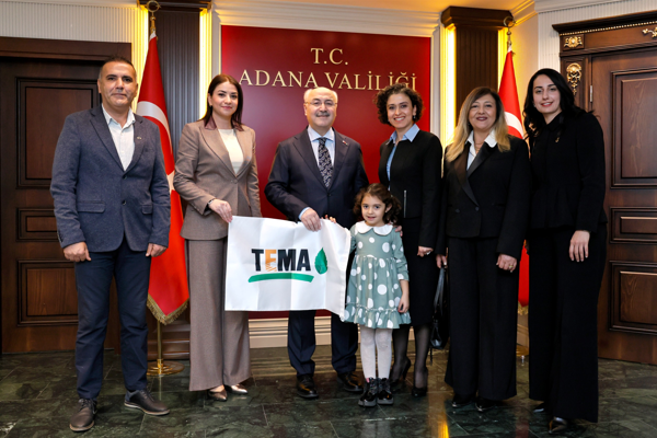 TEMA Vakfı il temsilcilerinden Vali Köşger’e ziyaret