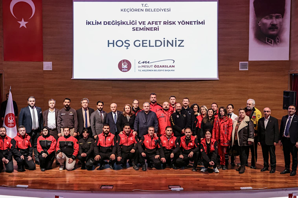 Keçiören’de “İklim Değişikliği ve Afet Risk Yönetimi” semineri gerçekleştirildi