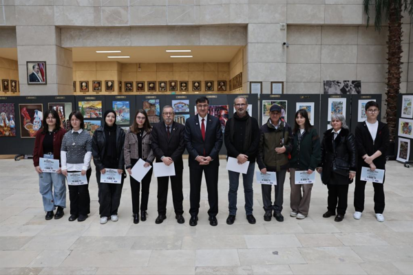Kütahya’da resim yarışmasında ödüller sahiplerini buldu