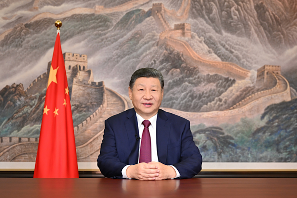 Çin Cumhurbaşkanı Xi Jinping’den yeni yıl mesajı
