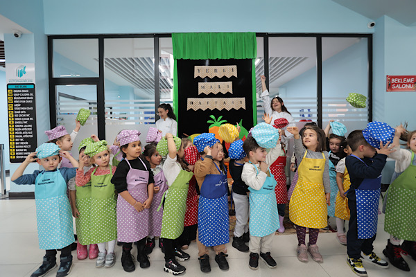 Kayseri’de minikler “Minik Şefler Mutfakta” etkinliğinde buluştu