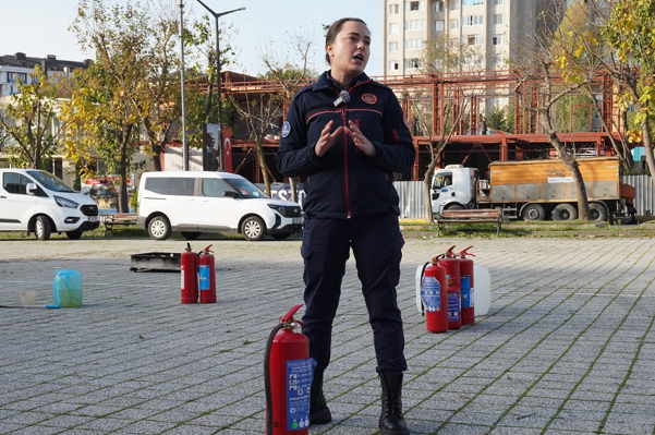 Beylikdüzü Belediyesi’nden çalışanlarına yangın güvenlik eğitimi