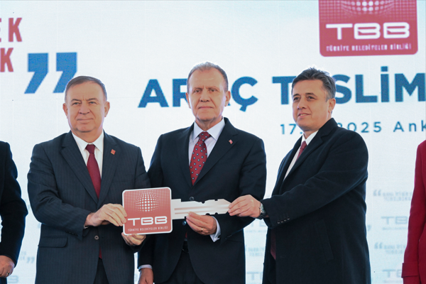 Başkan Seçer, ‘TBB Araç Teslim Töreni’ne katıldı