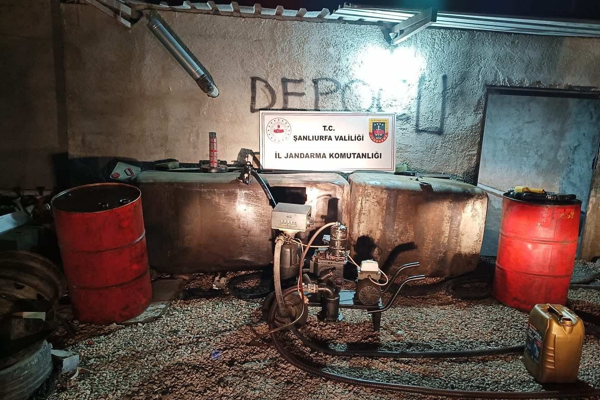 Şanlıurfa’da bin 270 litre kaçak akaryakıt ele geçirildi