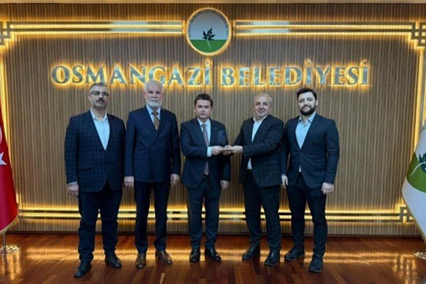 BURKONDER’den Başkan Aydın’a teşekkür ziyareti