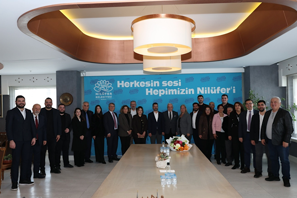 CHP Nilüfer İlçe Yönetimi, Başkan Özdemir’i ziyaret etti