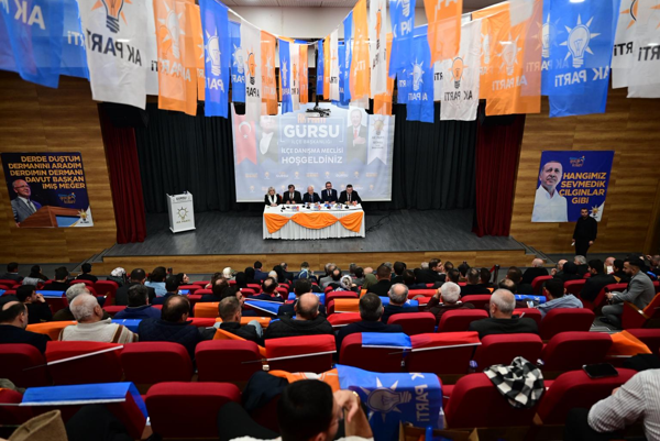 AK Parti Gürsu İlçe Danışma Meclisi Toplantısı yapıldı