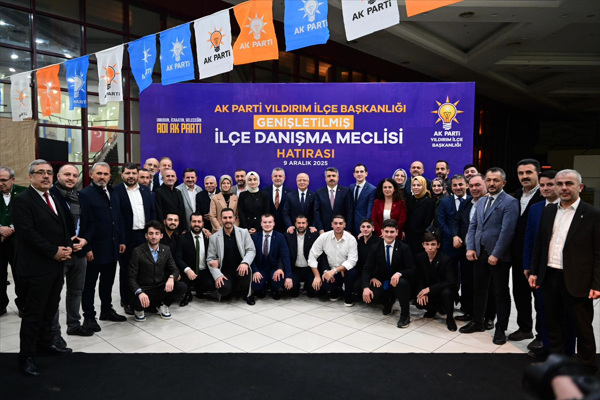 AK Parti Yıldırım İlçe Danışma Meclisi Toplantısı gerçekleşti
