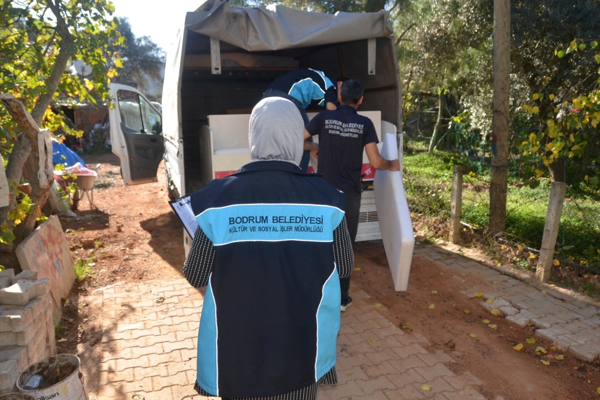 Bodrum’da “Atma Paylaş Projesi” devam ediyor