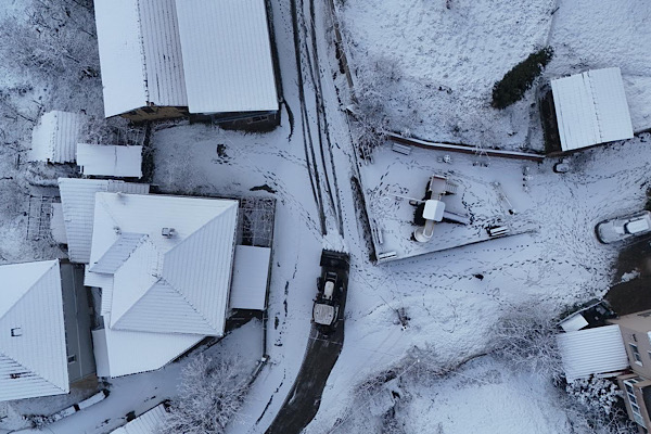 Karabük’te karla mücadele çalışmaları sürüyor