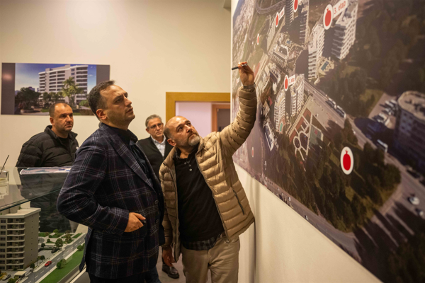 Başkan Eşki, Karacaoğlan Mahallesi’ni ziyaret etti