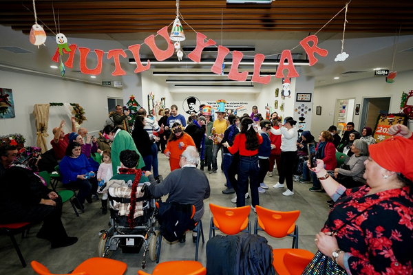 Engelsiz Yaşam Merkezi’nde yılbaşı etkinliği düzenlendi
