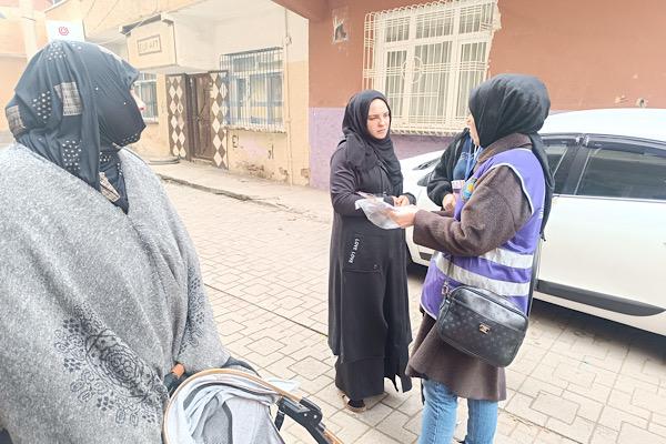 Diyarbakır’da kadınlara yönelik bilgilendirme çalışması yapıldı