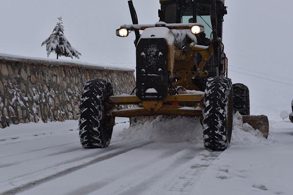 Malatya’da kar yağışı için tedbirler alındı