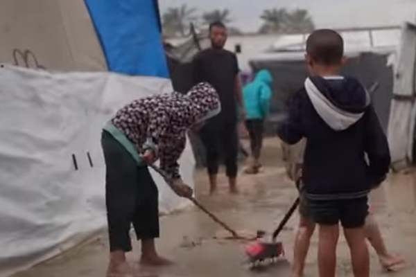 BM: Şiddetli yağışlar, Gazze’de Filistinlilerin yaşam koşullarını daha da ağırlaştırdı