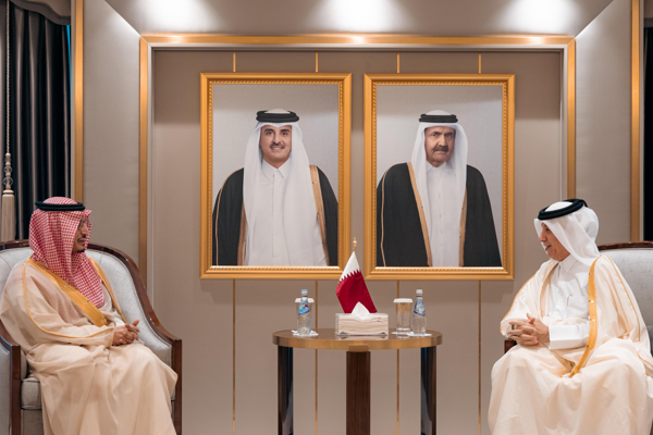 Al Muraikhi, Suudi Arabistan Büyükelçisi El Suud’un güven mektubunu aldı