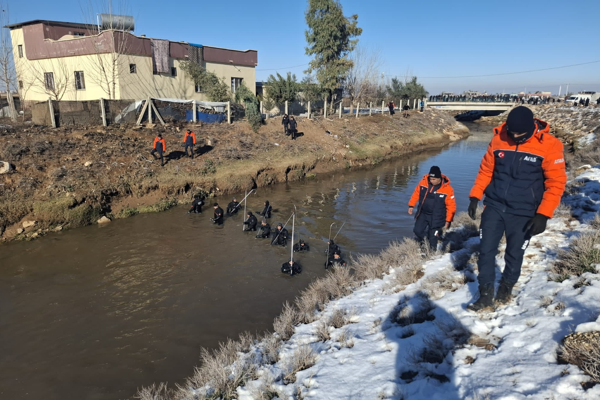 Şanlıurfa’da sulama kanalında kaybolan vatandaşı arama çalışmaları sürüyor