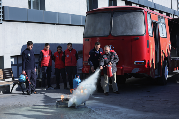 Büyükşehir’den din görevlilerine afet farkındalık ve yangın eğitimi