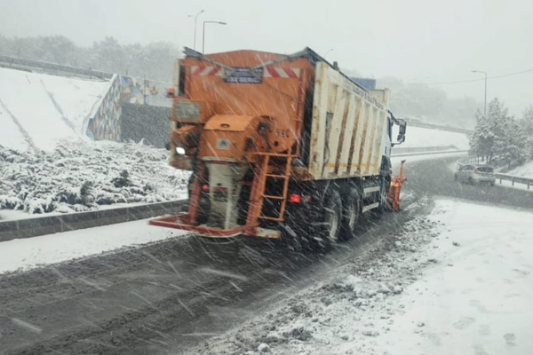 Gaziantep’te karla mücadele