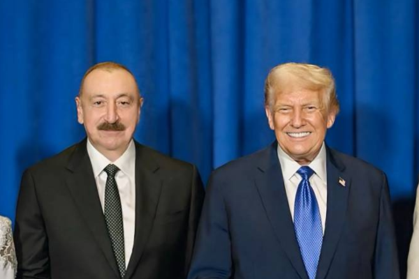 Trump, Azerbaycan Cumhurbaşkanı Aliyev’e mektup gönderdi