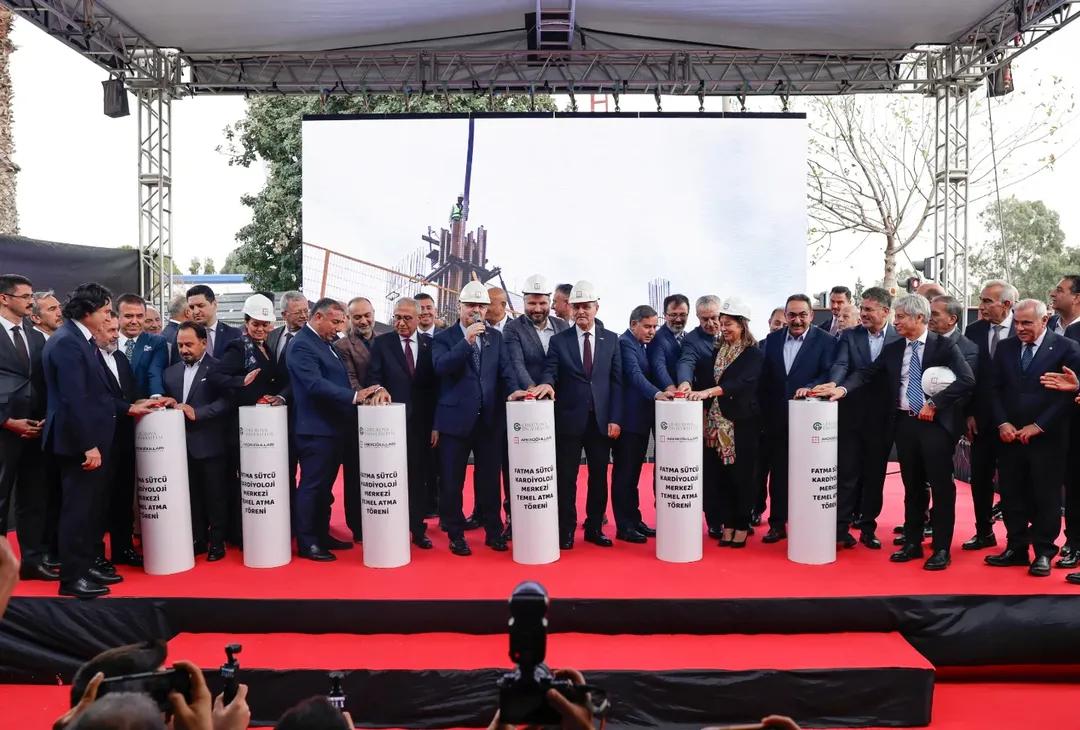FATMA SÜTCÜ KARDİYOLOJİ MERKEZİ’NİN TEMELİ ATILDI
