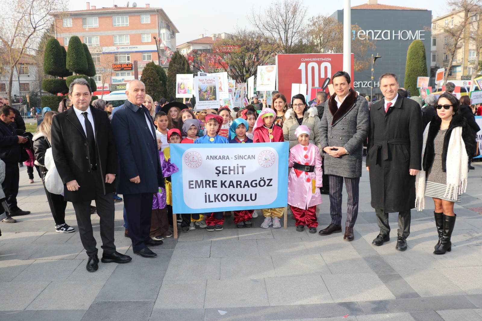 ASO 1. OSB Yönetimi Sincan Roman Kahramanları Festivali’nde Öğrencilerle Buluştu