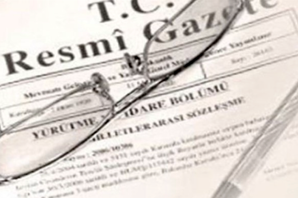 Resmi Gazete başlıkları