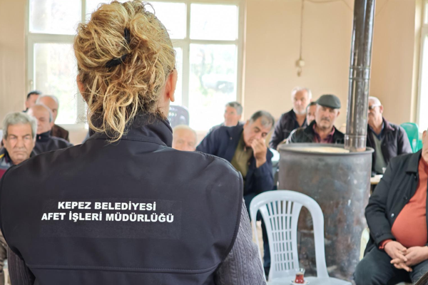 Kepez’den mahallelerde yangın ve afet farkındalık eğitimleri