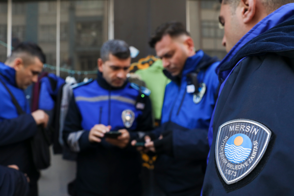 Mersin’de kaldırım işgallerine karşı denetim