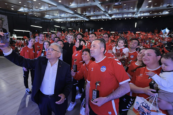 Kayseri’de 1 yılda 842 bin sporsever tesislerden yararlandı