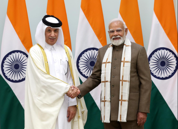 Al Muraikhi, Hindistan Başbakanı Modi ile görüştü