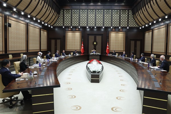 Erdoğan, Cumhurbaşkanlığı Politika Kurullarının başkan vekillerini kabul etti