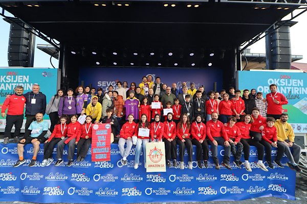 Ordu’da 220 sporcunun katılımıyla Oryantiring yarışları düzenlendi