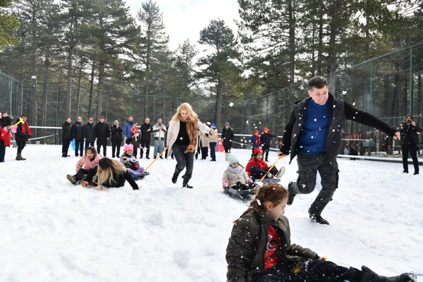 Osmaniye’de Kar Festivali düzenlendi