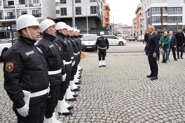 Giresun’da Vali Koç için tören düzenlendi