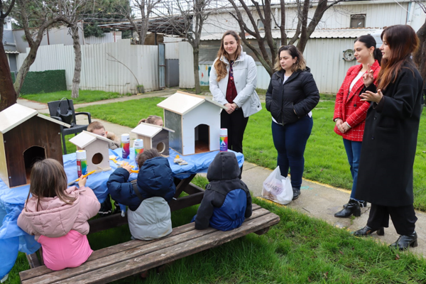 Yalova’da geri dönüşebilir atıklar, hayvanlara yuva oluyor