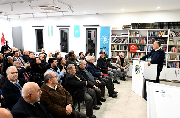 Başkan Uysal, Türk Ocakları’nda anayasa tartışmalarını değerlendirdi