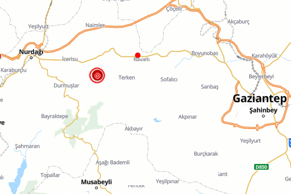 Gaziantep’te deprem