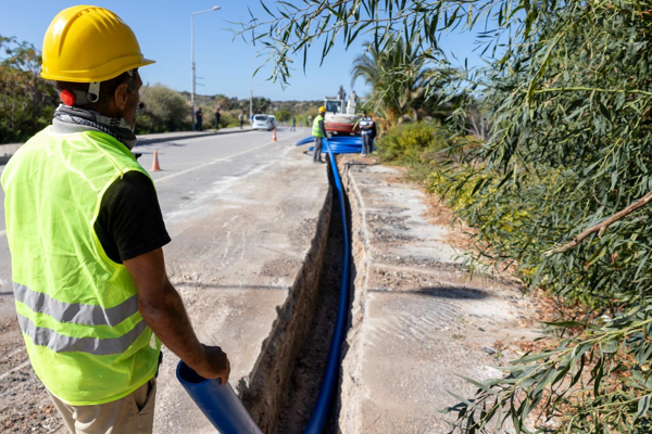 Çeşme’de içme suyu altyapısı yenilendi