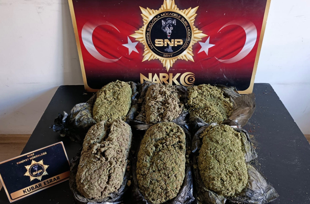 Siirt’te uyuşturucu operasyonu
