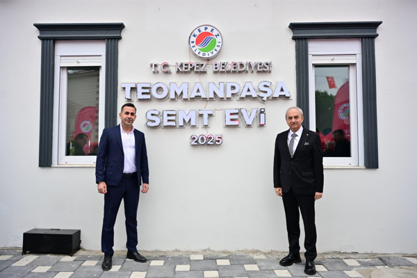 Kepez Teomanpaşa Semt Evi hizmete açıldı