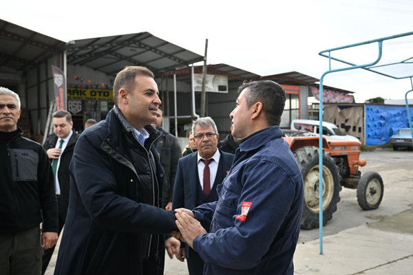 Başkan Akın: Hizmet gitmemiş hiçbir nokta bırakmayacağız