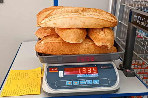 Batman’da ekmek fiyatları ve gramajları güncellendi