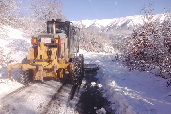 Bursa’da, 280 mahalle yolu ulaşıma açıldı